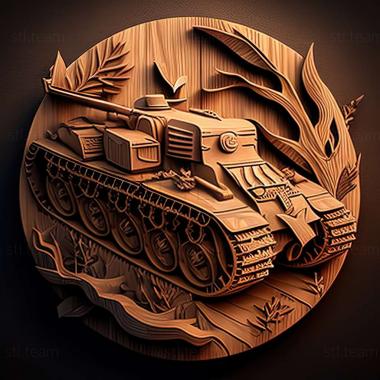 3D модель Гра World of Tanks (STL)